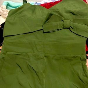 Green jumpsuit size medium never used.